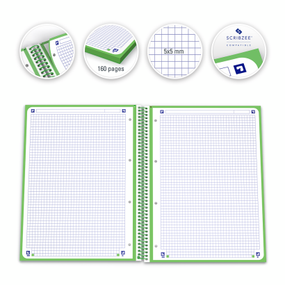 OXFORD CLASSIC Europeanbook 1 - A4+ - Tapa Extradura - Cuaderno espiral microperforado - 5x5 - 80 Hojas - SCRIBZEE - VERDE MANZANA - 100430199_1101_1686100458 - OXFORD CLASSIC Europeanbook 1 - A4+ - Tapa Extradura - Cuaderno espiral microperforado - 5x5 - 80 Hojas - SCRIBZEE - VERDE MANZANA - 100430199_4100_1677171195 - OXFORD CLASSIC Europeanbook 1 - A4+ - Tapa Extradura - Cuaderno espiral microperforado - 5x5 - 80 Hojas - SCRIBZEE - VERDE MANZANA - 100430199_4702_1677171206 - OXFORD CLASSIC Europeanbook 1 - A4+ - Tapa Extradura - Cuaderno espiral microperforado - 5x5 - 80 Hojas - SCRIBZEE - VERDE MANZANA - 100430199_4703_1677171211 - OXFORD CLASSIC Europeanbook 1 - A4+ - Tapa Extradura - Cuaderno espiral microperforado - 5x5 - 80 Hojas - SCRIBZEE - VERDE MANZANA - 100430199_2300_1686100450