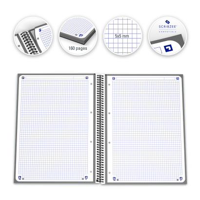 OXFORD CLASSIC Europeanbook 1 - A4+ - Extra harde kaft - Microgeperforeerd spiraal notitieboek - 5x5 - 80 Pagina's - SCRIBZEE - ZWART - 100430269_1100_1686200436 - OXFORD CLASSIC Europeanbook 1 - A4+ - Extra harde kaft - Microgeperforeerd spiraal notitieboek - 5x5 - 80 Pagina's - SCRIBZEE - ZWART - 100430269_4702_1677171220 - OXFORD CLASSIC Europeanbook 1 - A4+ - Extra harde kaft - Microgeperforeerd spiraal notitieboek - 5x5 - 80 Pagina's - SCRIBZEE - ZWART - 100430269_4100_1677171216 - OXFORD CLASSIC Europeanbook 1 - A4+ - Extra harde kaft - Microgeperforeerd spiraal notitieboek - 5x5 - 80 Pagina's - SCRIBZEE - ZWART - 100430269_4703_1677171224 - OXFORD CLASSIC Europeanbook 1 - A4+ - Extra harde kaft - Microgeperforeerd spiraal notitieboek - 5x5 - 80 Pagina's - SCRIBZEE - ZWART - 100430269_2300_1686100482
