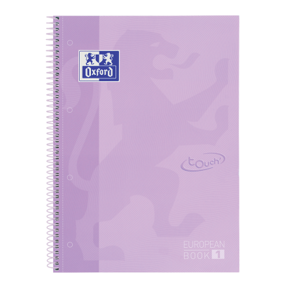 OXFORD TOUCH Europeanbook 1 WRITE&ERASE - A4+ - Extra harde kaft - Microgeperforeerd spiraal notitieboek - gelijnd - 80 Pagina's - SCRIBZEE - LILA - 400138325_1100_1686201630 - OXFORD TOUCH Europeanbook 1 WRITE&ERASE - A4+ - Extra harde kaft - Microgeperforeerd spiraal notitieboek - gelijnd - 80 Pagina's - SCRIBZEE - LILA - 400138325_2600_1677253992 - OXFORD TOUCH Europeanbook 1 WRITE&ERASE - A4+ - Extra harde kaft - Microgeperforeerd spiraal notitieboek - gelijnd - 80 Pagina's - SCRIBZEE - LILA - 400138325_1101_1686201628