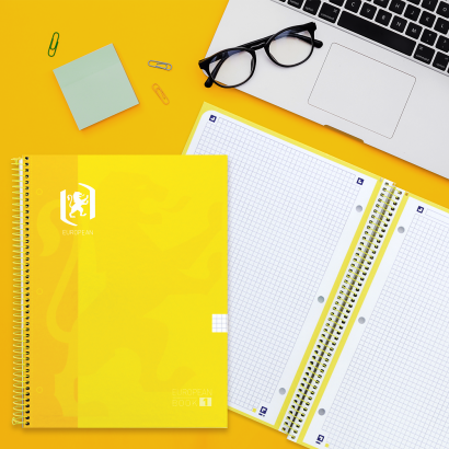 EUROPEAN CLASSIC Europeanbook 1 - A4+ - Cubiertas Extraduras - Cuaderno argollado microperforado - Cuadrícula Chica 5x5 - 80 Hojas - SCRIBZEE - AMARILLO - 400163286_1100_1686187071 - EUROPEAN CLASSIC Europeanbook 1 - A4+ - Cubiertas Extraduras - Cuaderno argollado microperforado - Cuadrícula Chica 5x5 - 80 Hojas - SCRIBZEE - AMARILLO - 400163286_1500_1686187085 - EUROPEAN CLASSIC Europeanbook 1 - A4+ - Cubiertas Extraduras - Cuaderno argollado microperforado - Cuadrícula Chica 5x5 - 80 Hojas - SCRIBZEE - AMARILLO - 400163286_4101_1686187075 - EUROPEAN CLASSIC Europeanbook 1 - A4+ - Cubiertas Extraduras - Cuaderno argollado microperforado - Cuadrícula Chica 5x5 - 80 Hojas - SCRIBZEE - AMARILLO - 400163286_4700_1686187121
