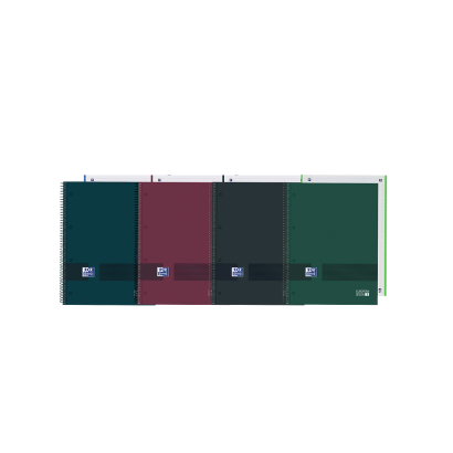 OXFORD & YOU Europeanbook 1 - A4+ - Tapa Extradura - Cuaderno espiral microperforado W&E - 1 Linea - 80 Hojas - SCRIBZEE - COLORES NEUTROS - 400184006_1200_1707388730