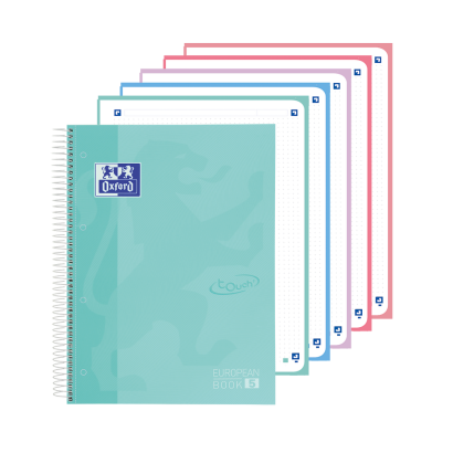 OXFORD TOUCH Europeanbook 5 - A4+ - Tapa Extradura - Cuaderno espiral microperforado - Dots - 120 Hojas - SCRIBZEE - SURTIDO - 400184542_1200_1706112870 - OXFORD TOUCH Europeanbook 5 - A4+ - Tapa Extradura - Cuaderno espiral microperforado - Dots - 120 Hojas - SCRIBZEE - SURTIDO - 400184542_1100_1709912661