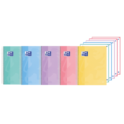 OXFORD TOUCH Europeanbook 5 - A4+ - Tapa Extradura - Cuaderno espiral microperforado - Dots - 120 Hojas - SCRIBZEE - SURTIDO - 400184542_1200_1706112870
