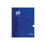 EUROPEAN CLASSIC Europeanbook 1 - A4+ - Cubiertas Extraduras - Cuaderno argollado microperforado - Raya - 80 Hojas - SCRIBZEE - AZUL MARINO - 400163188_1100_1686186922