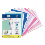 EUROPEAN SEPARADORES PLÁSTICO PASTEL - CARTA - Plástico rígido - 5 posiciones - 5 perforaciones - 400174383_1501_1716396829