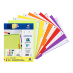 EUROPEAN SEPARADORES PLÁSTICO VIVOS - CARTA - Plástico rígido - 5 posiciones - 5 perforaciones - 400174384_1501_1716396840
