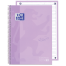OXFORD TOUCH Europeanbook 1 WRITE&ERASE - A4+ - Extra harde kaft - Microgeperforeerd spiraal notitieboek - gelijnd - 80 Pagina's - SCRIBZEE - LILA - 400138325_1100_1686201630